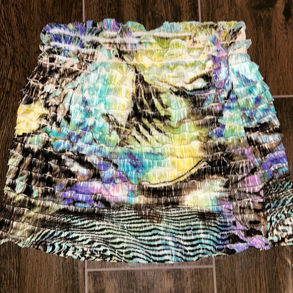 Xhilaration Multicolored Skirt Sz Large